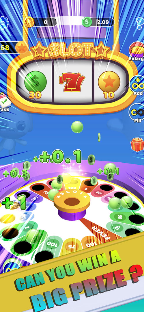 Lucky Plinko 3D screenshot game