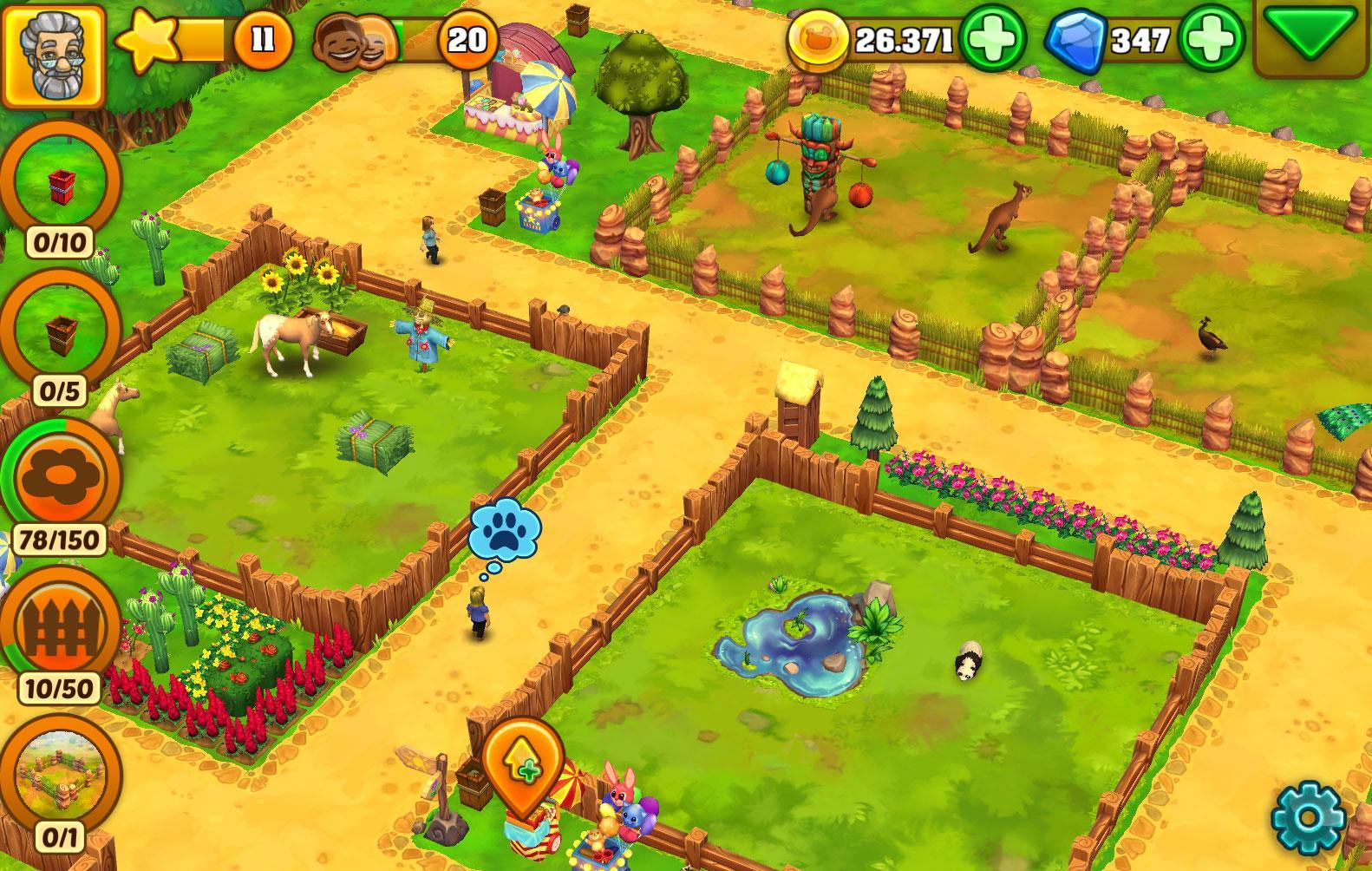 Zoo 2: Animal Park Game Screenshot