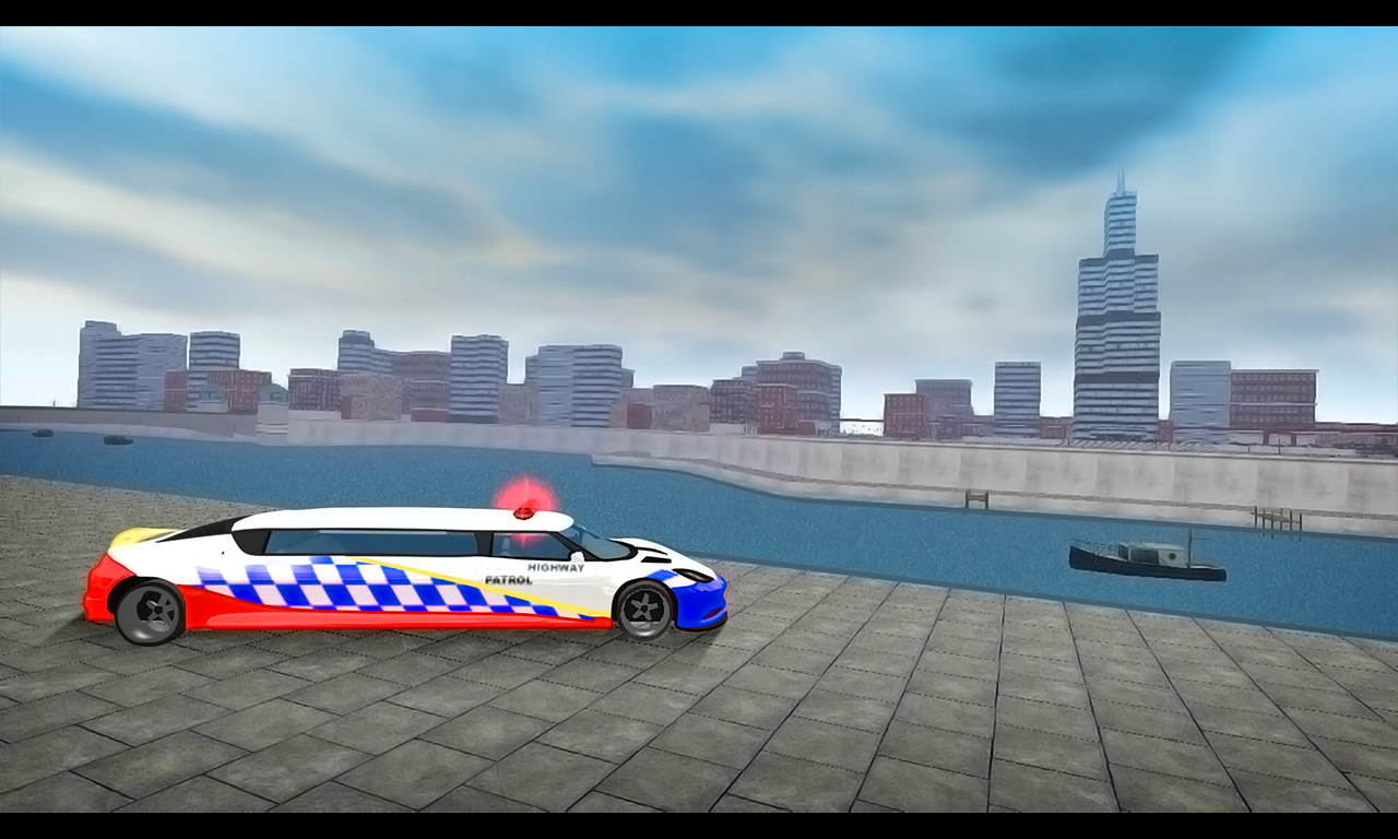 Undercover Police Limo Driver Game Screenshot