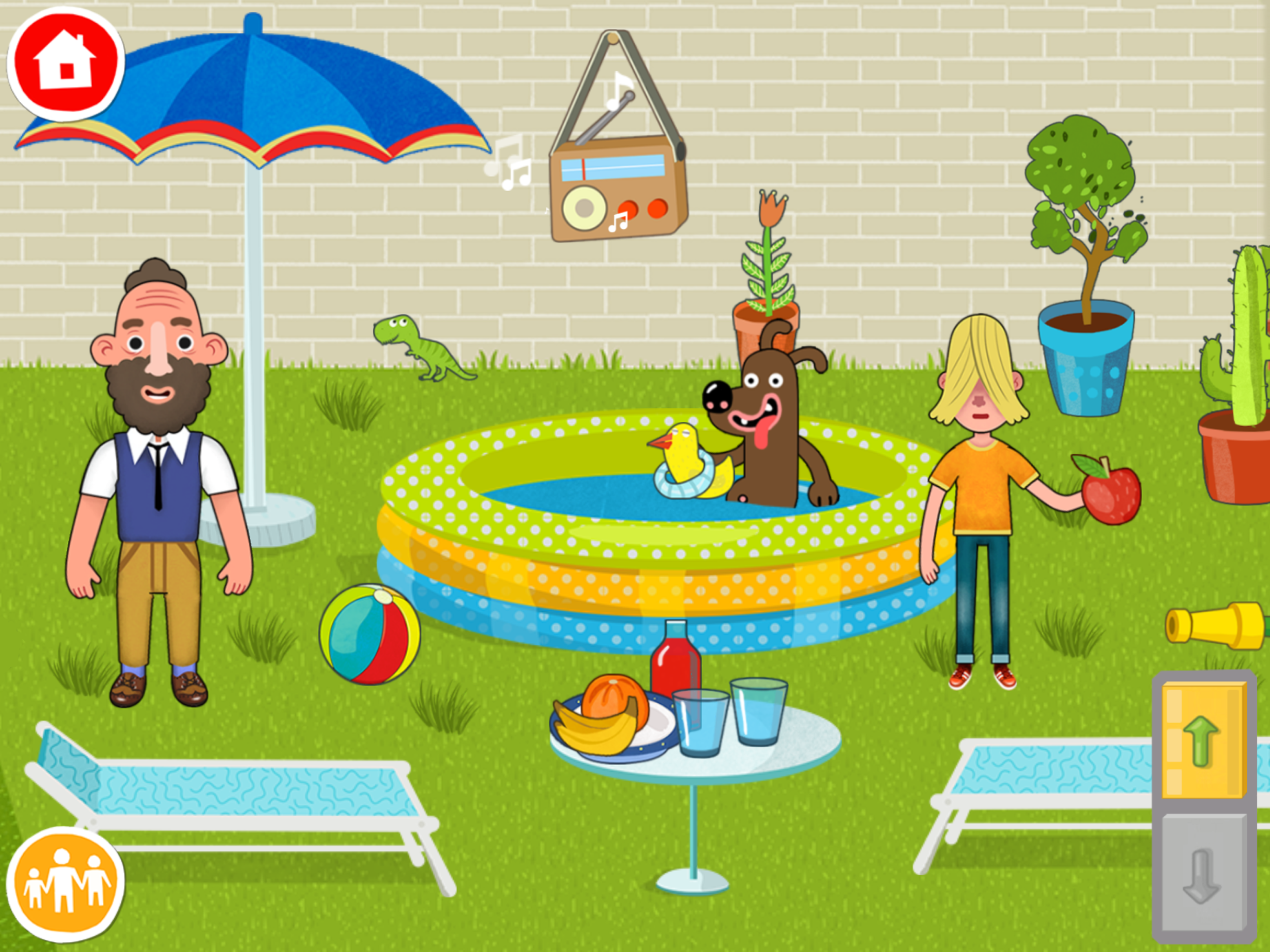 Pepi House: Happy Family screenshot game
