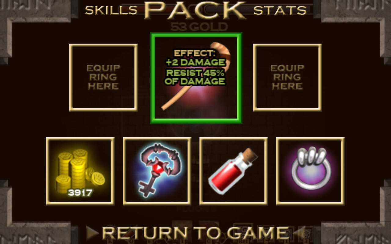 Captura de Tela do Jogo Solomon's Keep: Dreadful Retro Edition