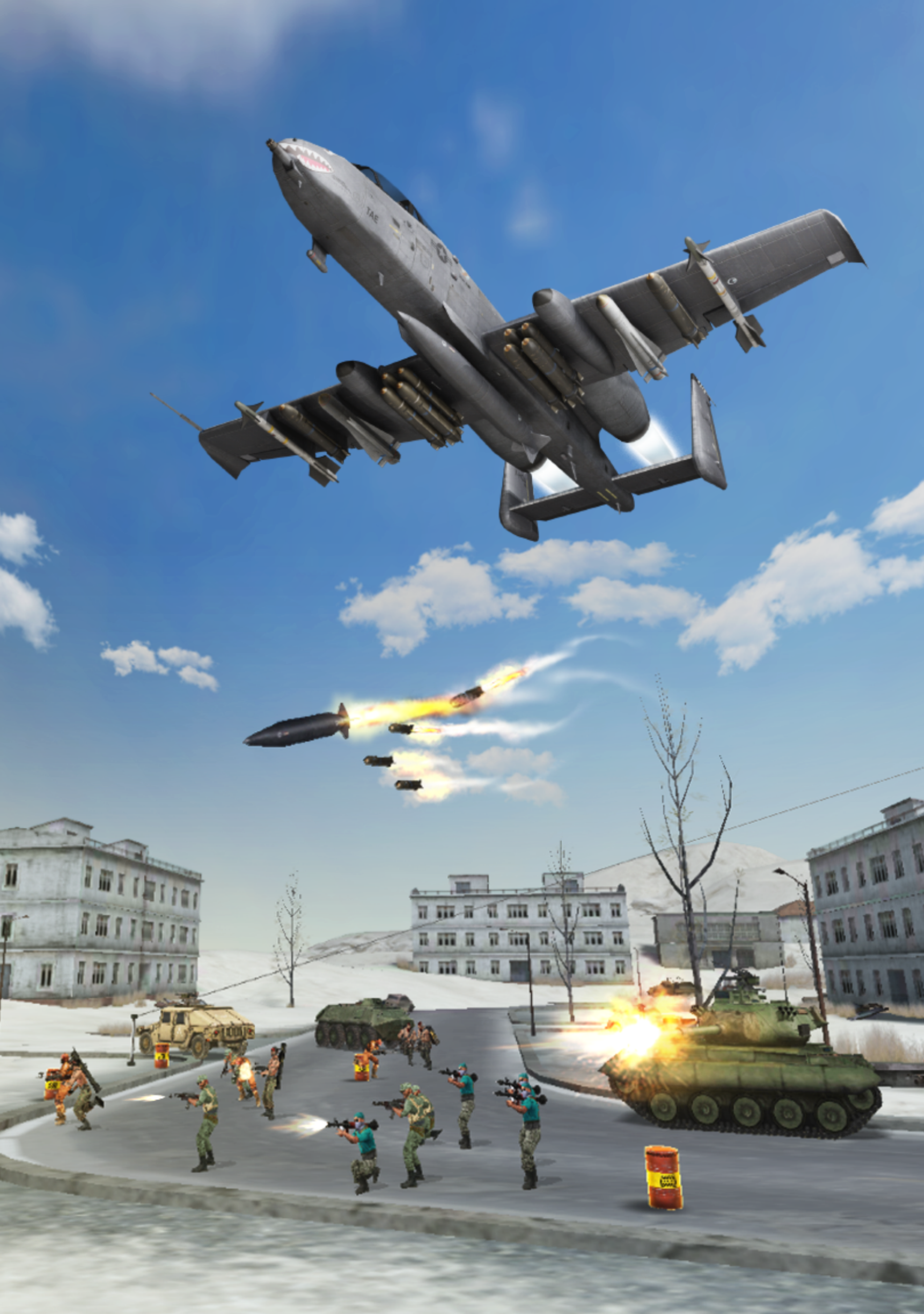 Sky Defense Военный долг Мобильная версия андроид iOS апк скачать  бесплатно-TapTap