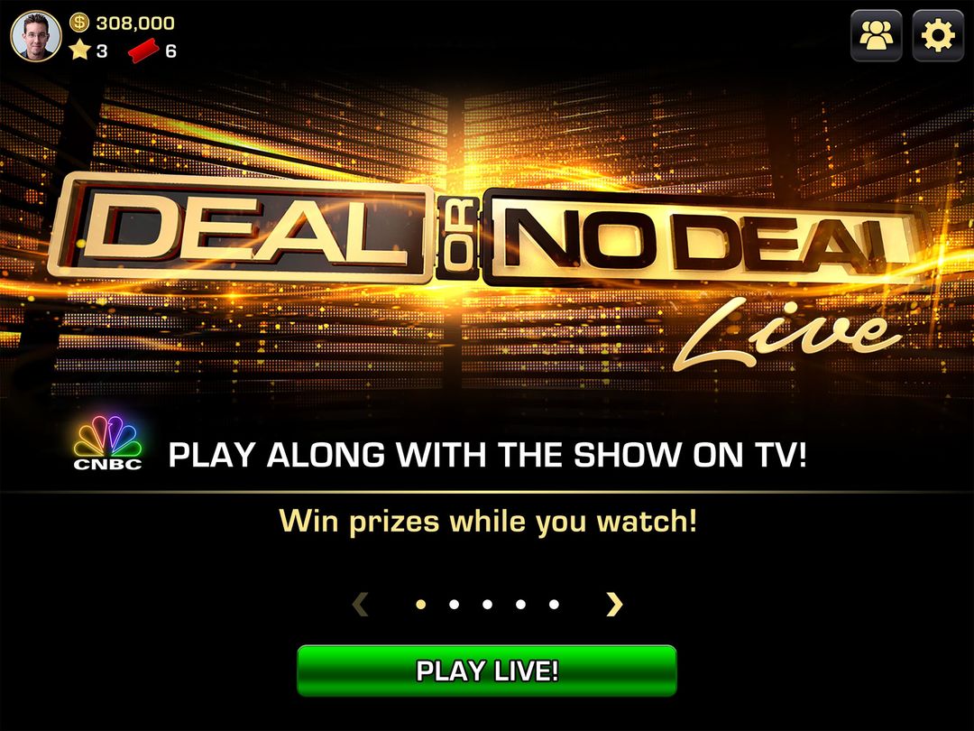 Screenshot of Deal Or No Deal Live