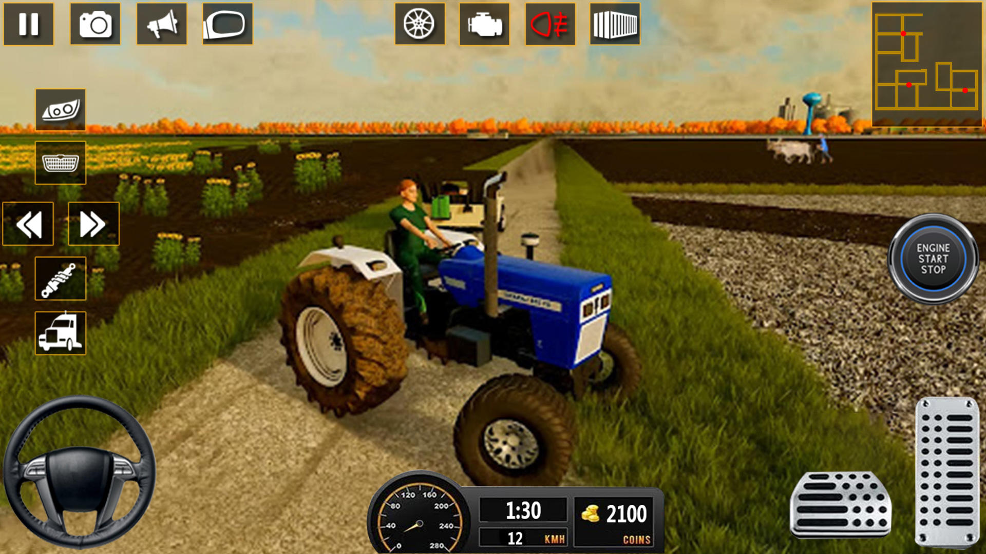 US Tractor Driving Games 3D Game Screenshot