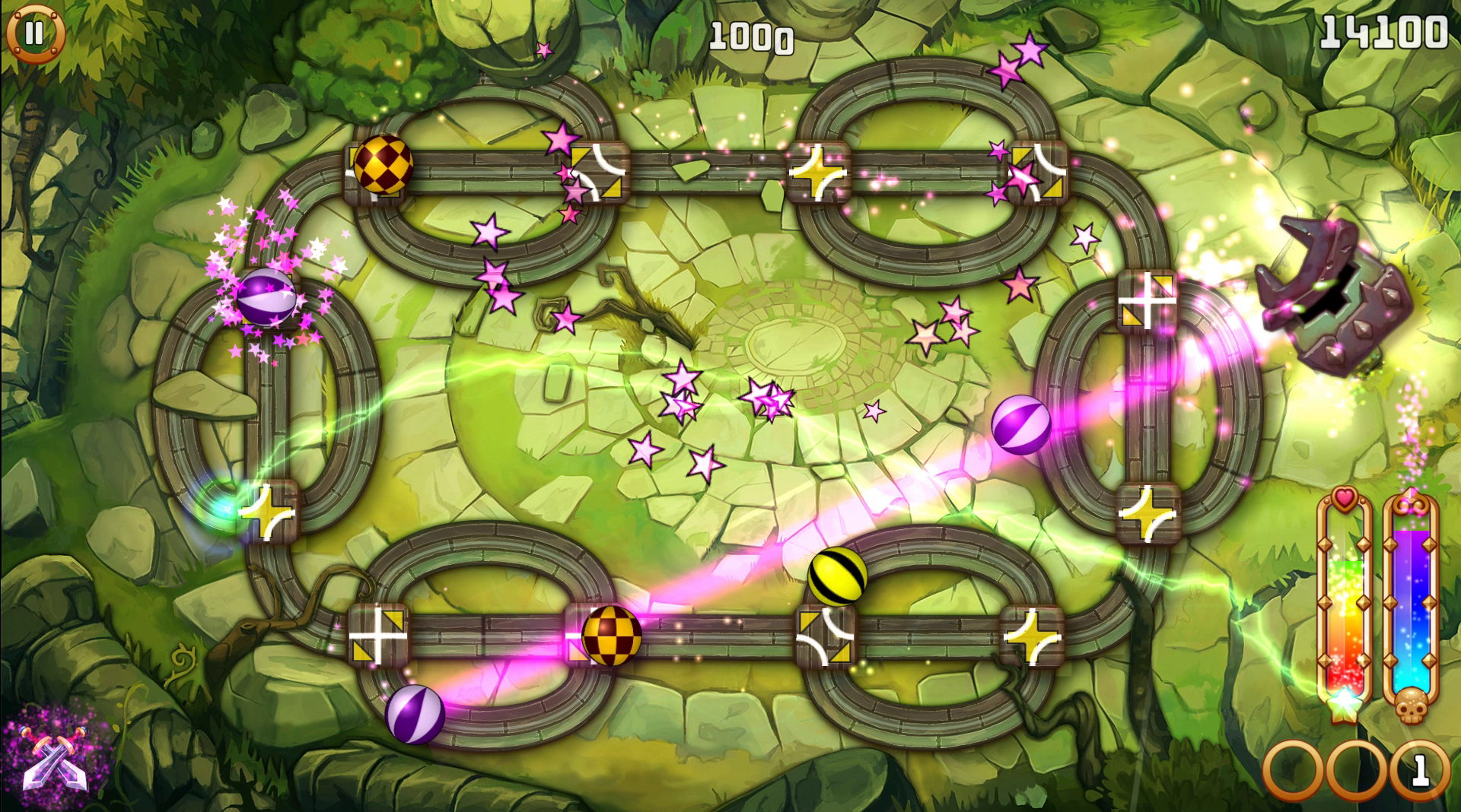Screenshot of Messy Paths