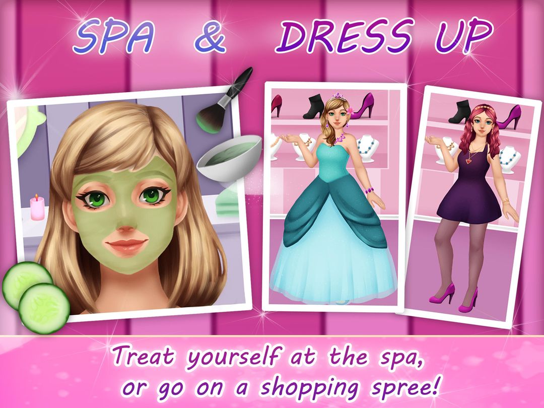 Zoey's Makeup Salon & Spa 게임 스크린 샷