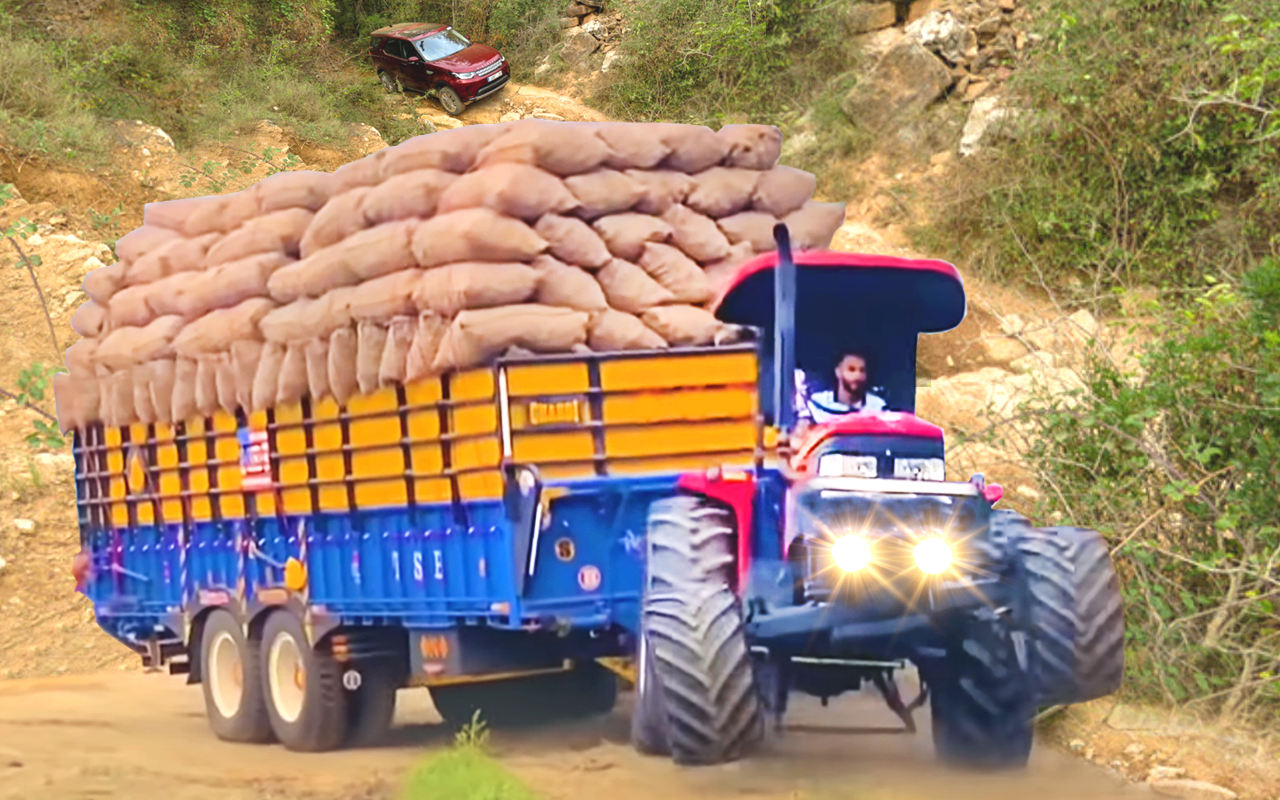 Modern Farming Tractor Games 遊戲截圖