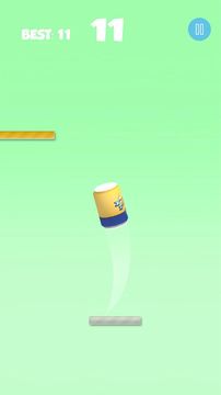 Water Bottle Flip 3D Clash Game Screenshot