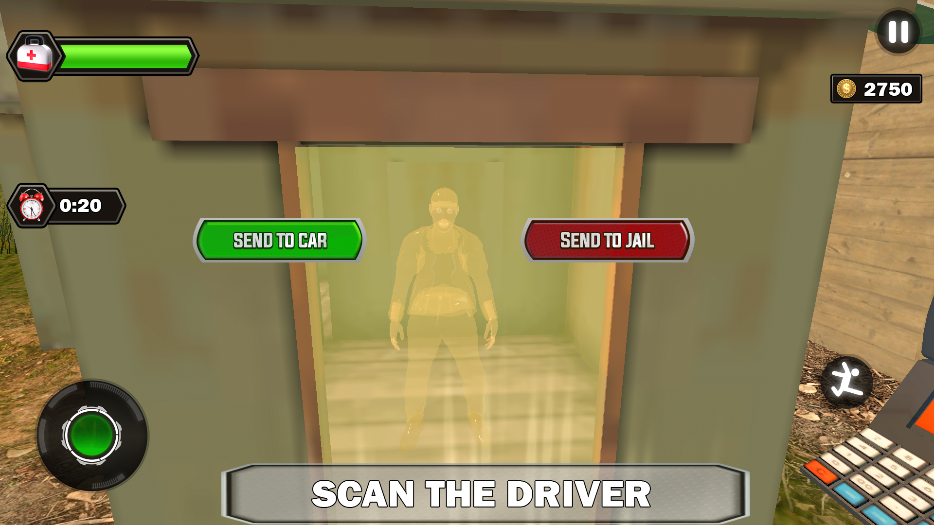 Border Patrol Security Guard Game Screenshot