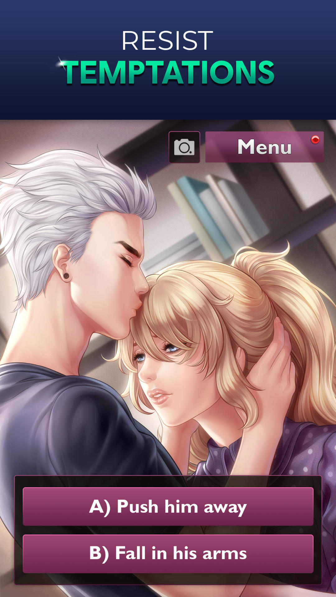 Is It Love? Peter - vampire Game Screenshot