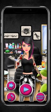 Tattoo Studio : Tattoo Master Game Screenshot
