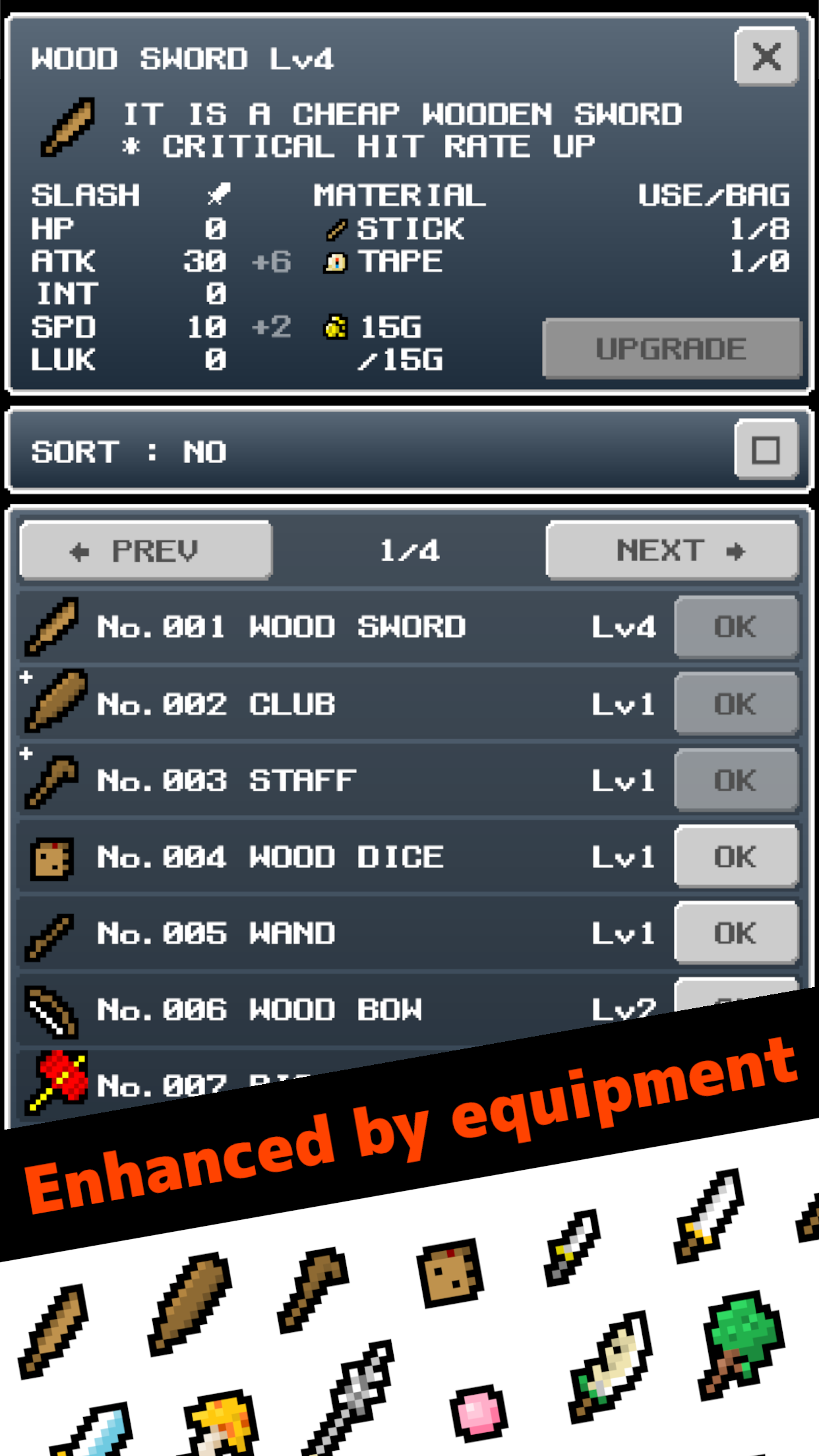 Cuplikan Layar Game MinuteKnights