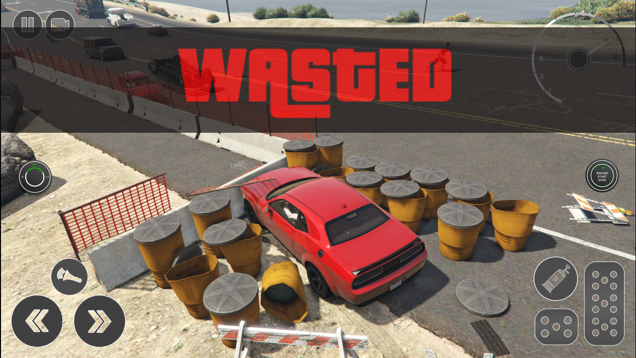 Screenshot 2 of Demon Muscle Traffic Race Max 