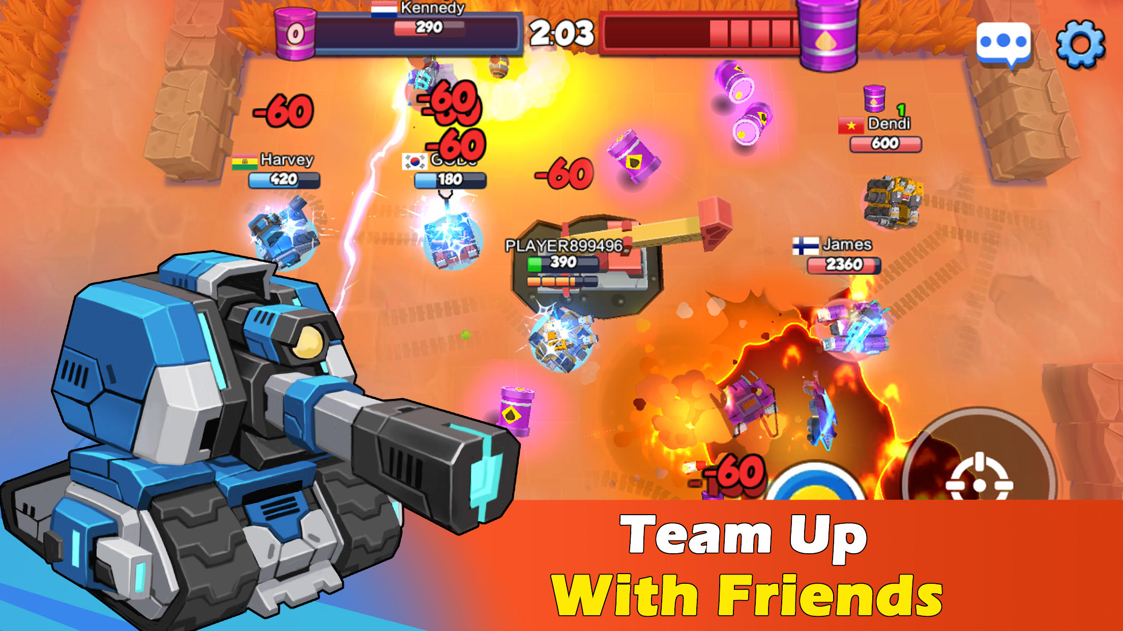 坦克冲突2（测试服） Game Screenshot