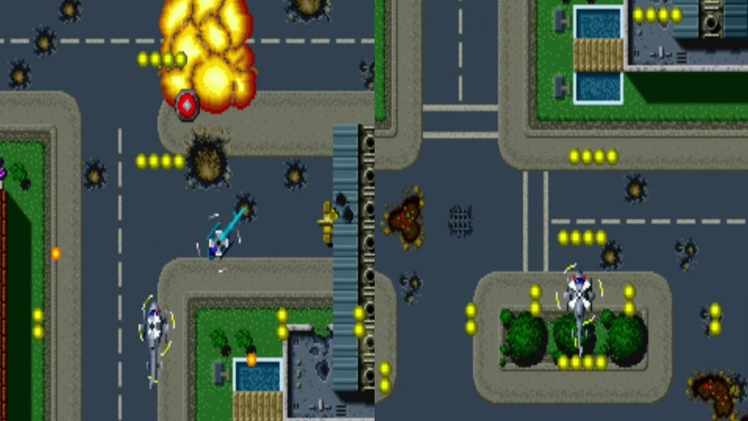 TWIN COBRA classic screenshot game