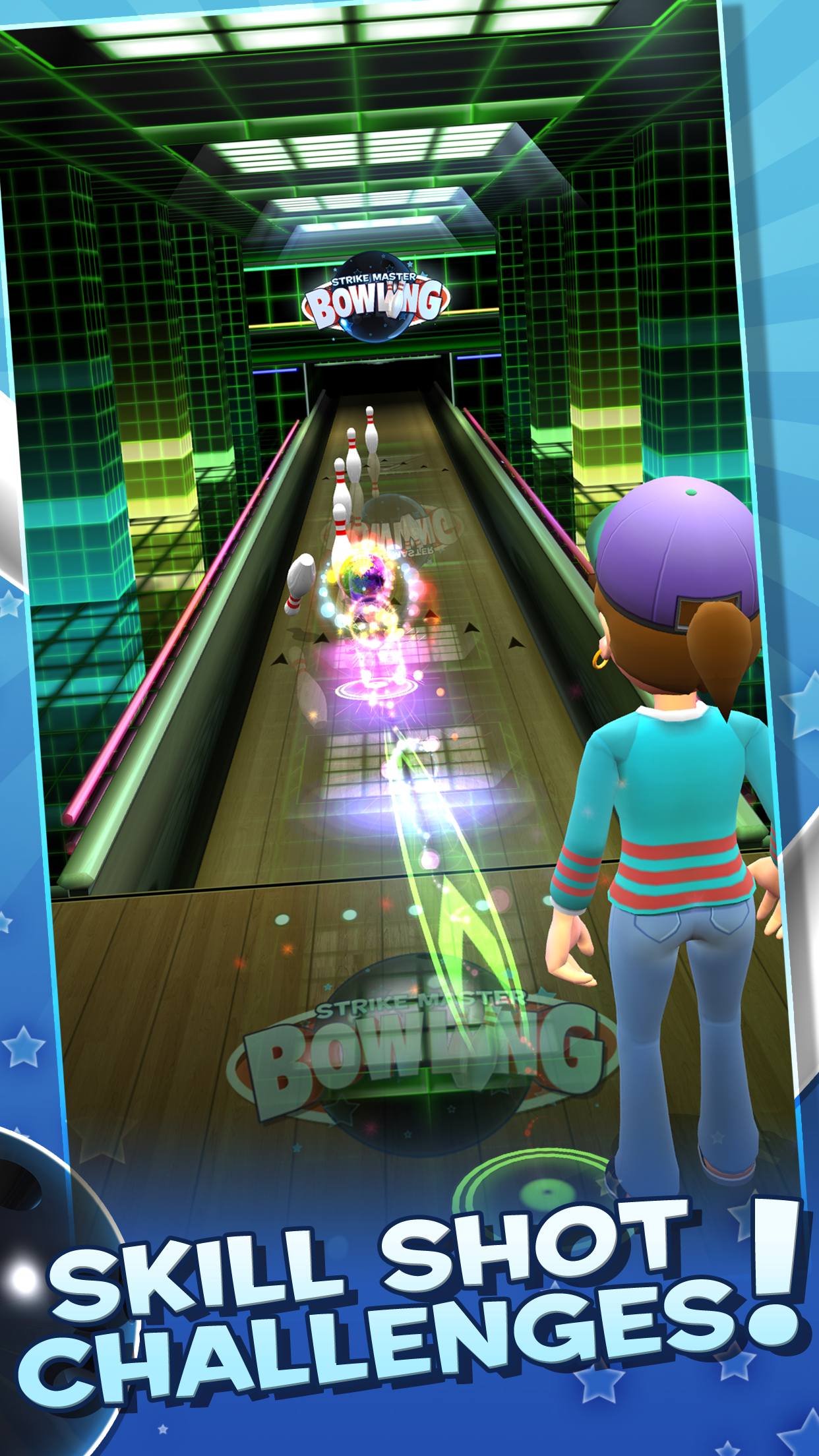 Strike Master Bowling Game Screenshot