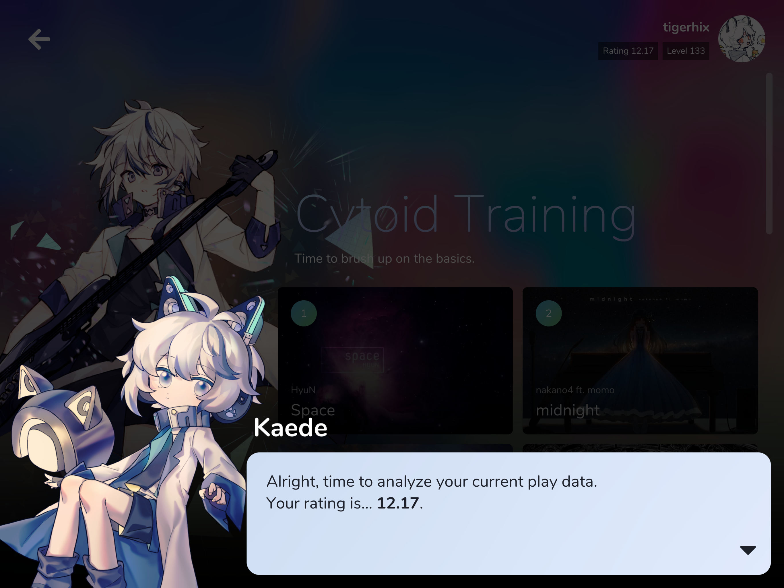 Cytoid: Community Rhythm Game Game Screenshot