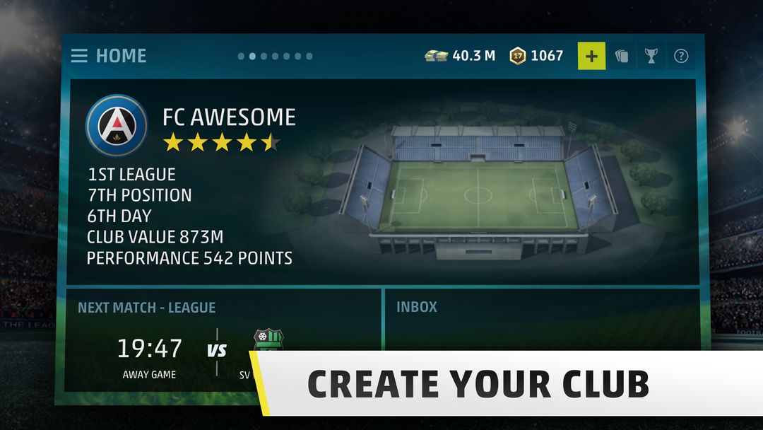 Screenshot of SEASON 18 - Soccer Manager