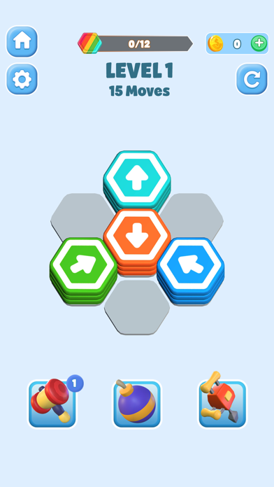 Tap Hexa Out - Tap It Away Game Screenshot