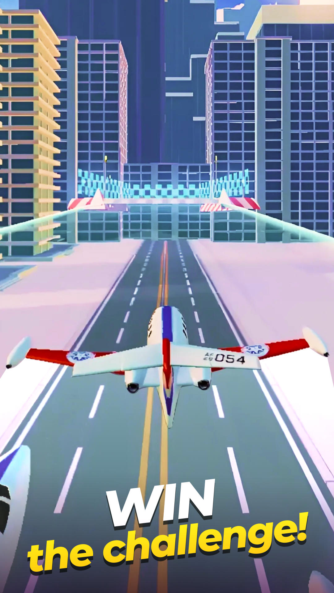 Sky Racing 3D: Plane race game Game Screenshot