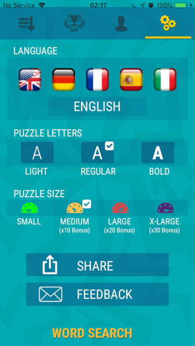 Word Search Puzzle - Word Find 게임 스크린샷