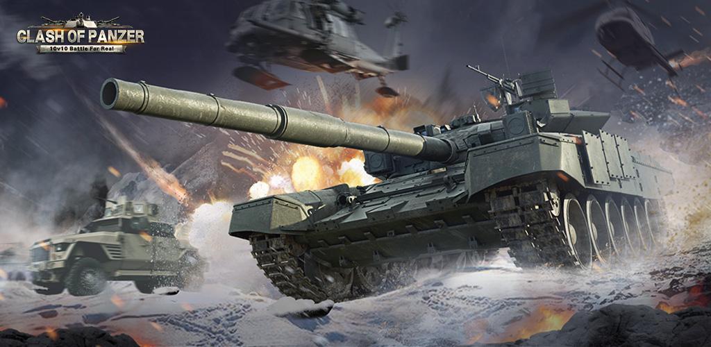 Banner of Clash of Panzer: Tank Battle 