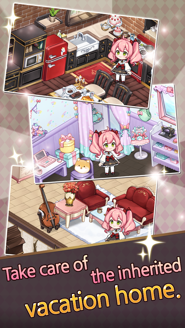 Noble Girl: Decorate a Vacatio Game Screenshot