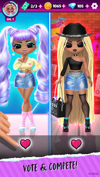 Cuplikan Layar Game LOL Surprise! OMG Fashion Club