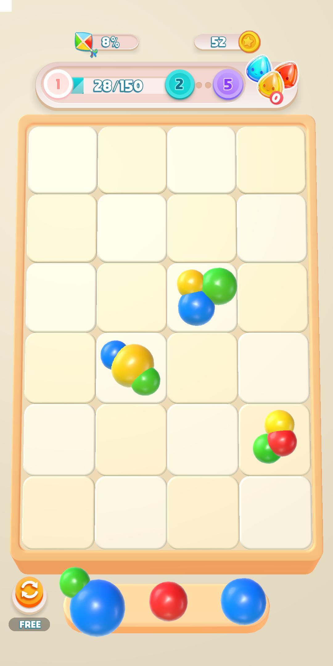 Water Balloon Sort Game Screenshot