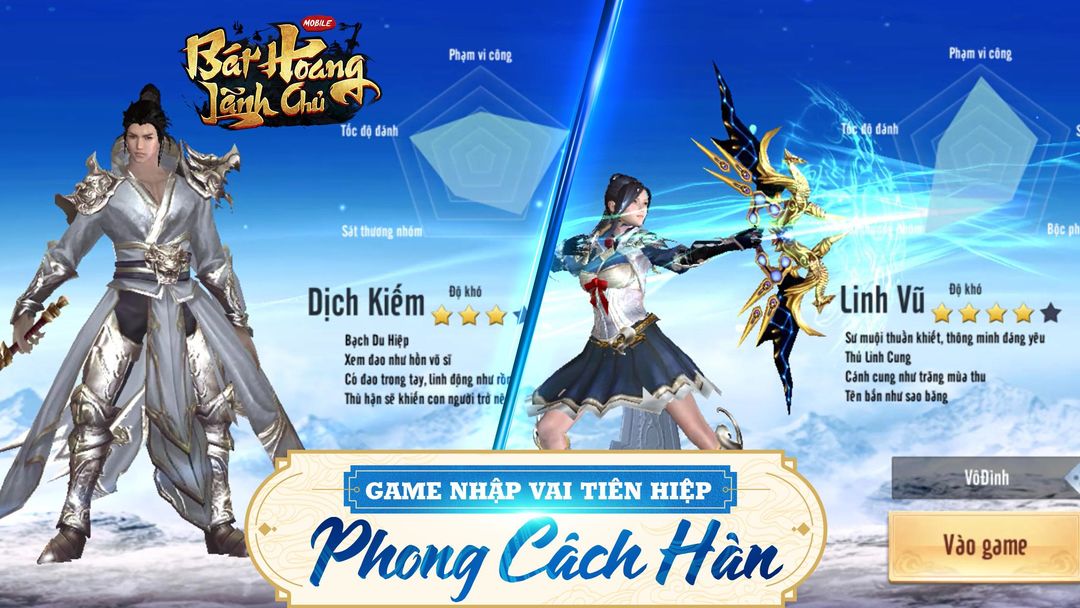 Bát Hoang Lãnh Chủ Mobile ภาพหน้าจอเกม