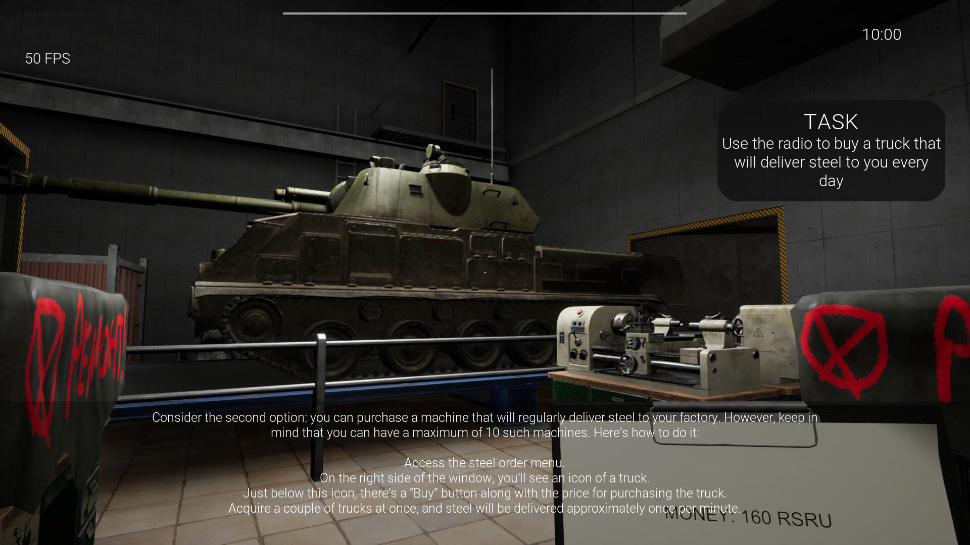 Tank Factory Simulator screenshot game