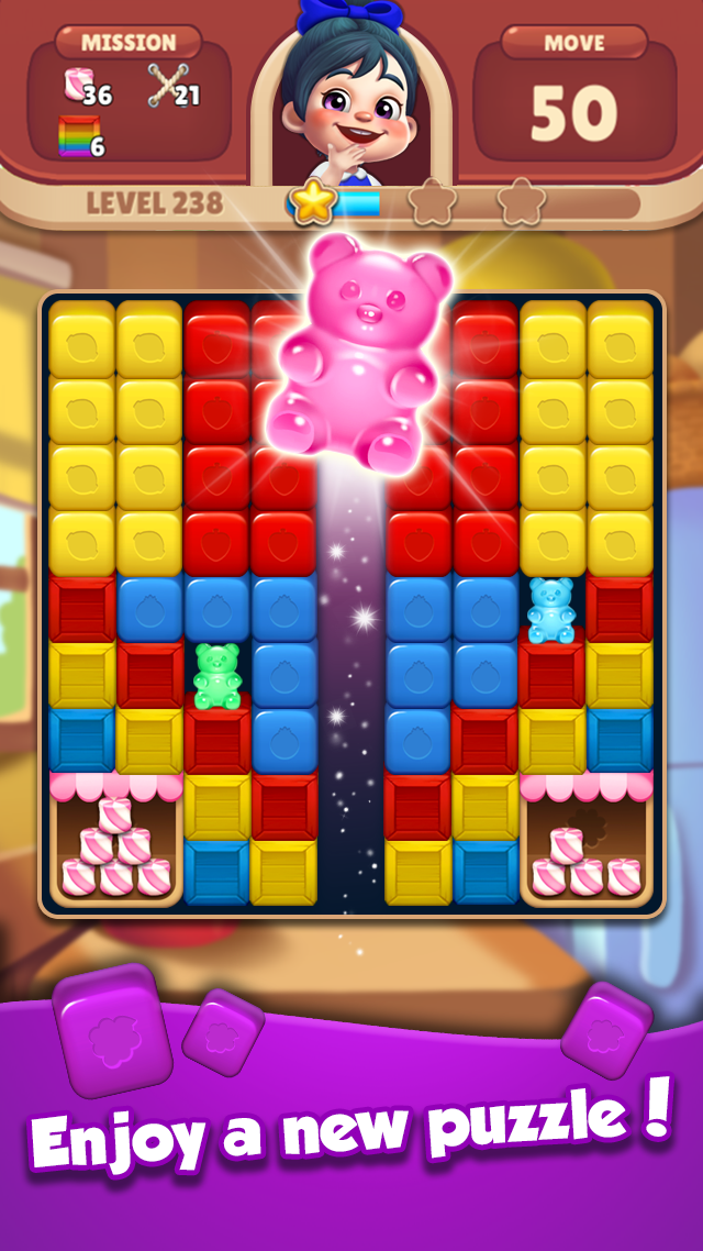 Screenshot 1 of Hello CandyBlast:Puzzle Match3 1.2.5