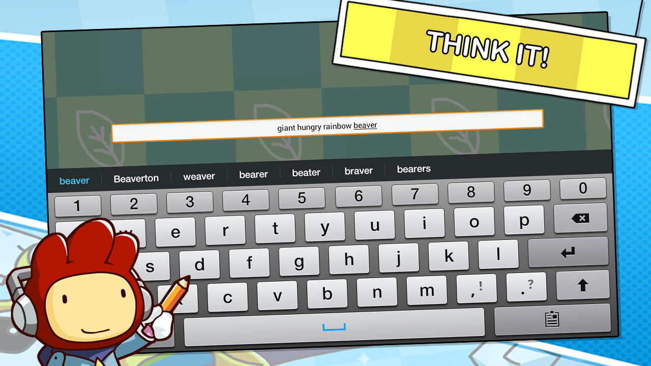 Scribblenauts Remix 게임 스크린샷