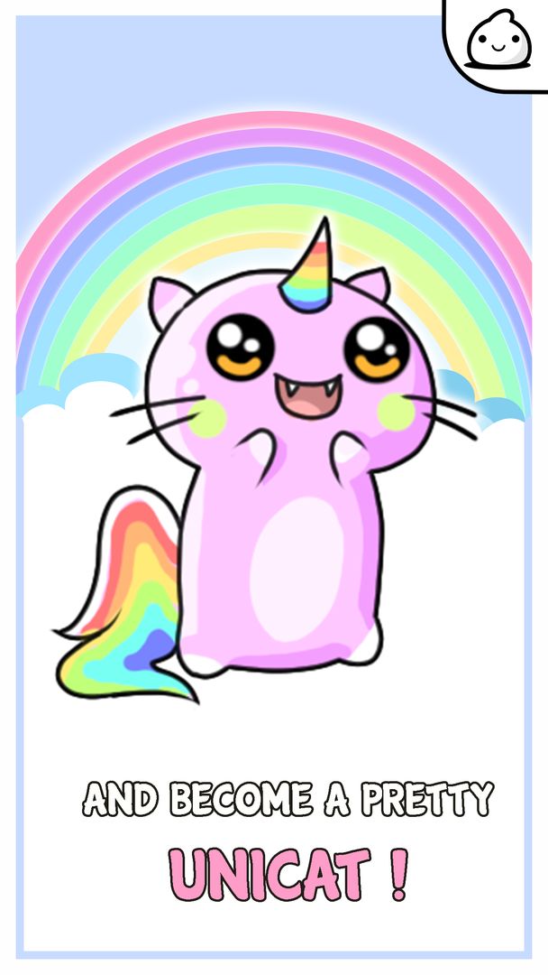 Unicorn Cat Evolution - Idle Cute Kawaii Clicker遊戲截圖