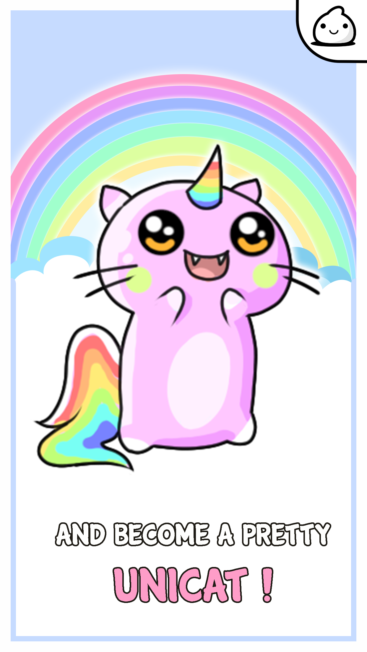 Cuplikan Layar Game Unicorn Cat Evolution - Idle C