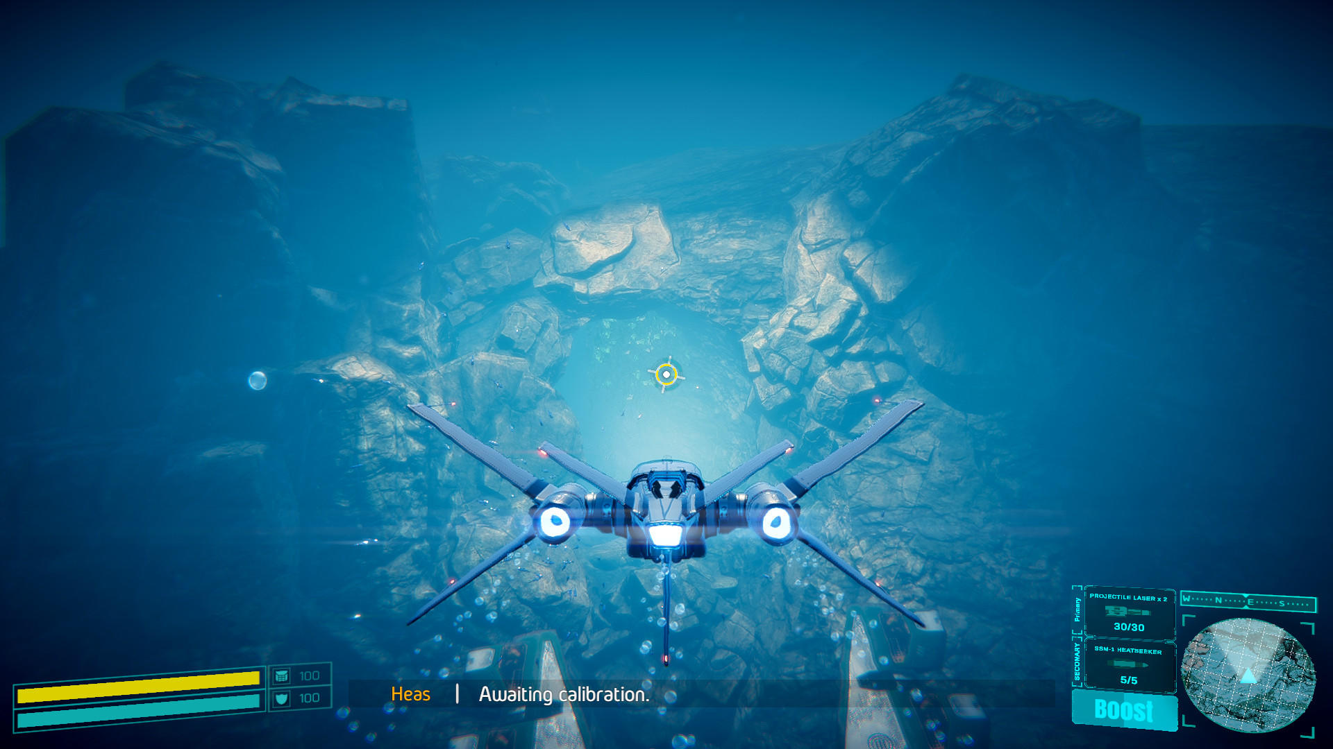 Screenshot of Underwater Space