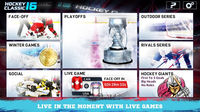 Screenshot of Hockey Classic 16