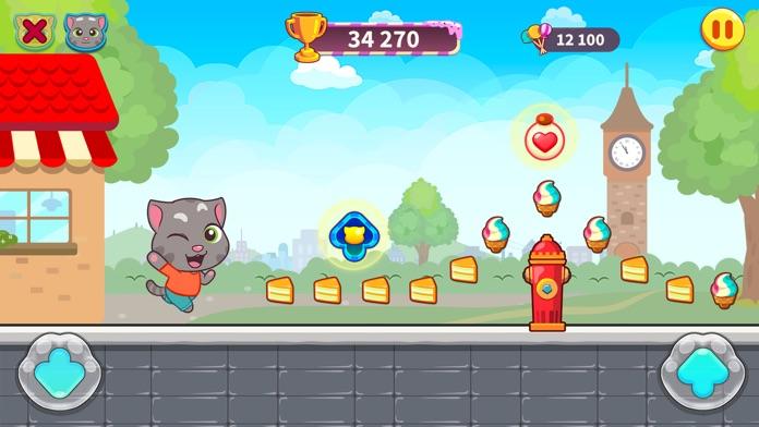Talking Tom Candy Run Game Screenshot