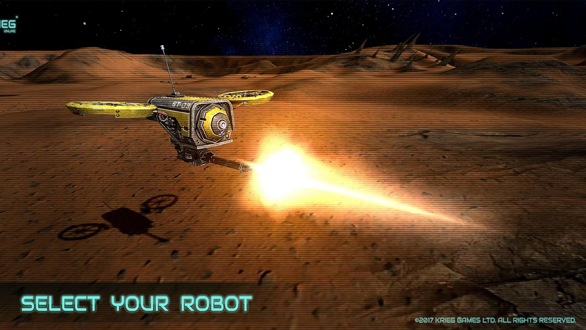 Robot War - ROBOKRIEG Game Screenshot