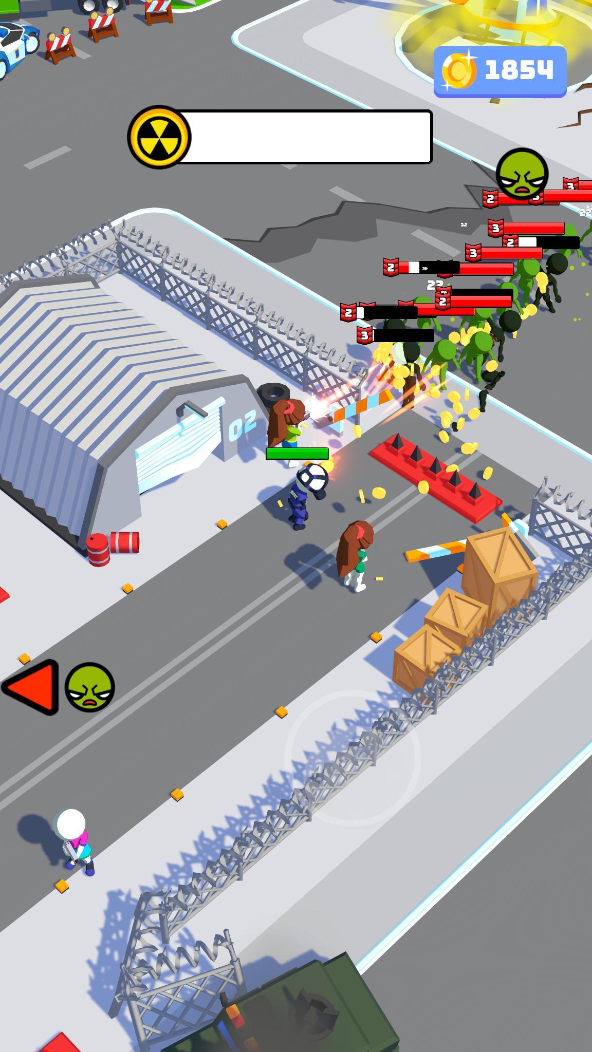 Invaders City Defence Game Screenshot