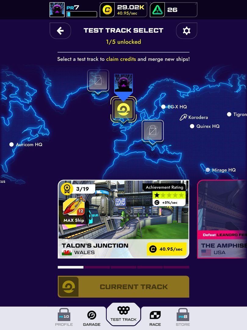 wipEout Merge screenshot game