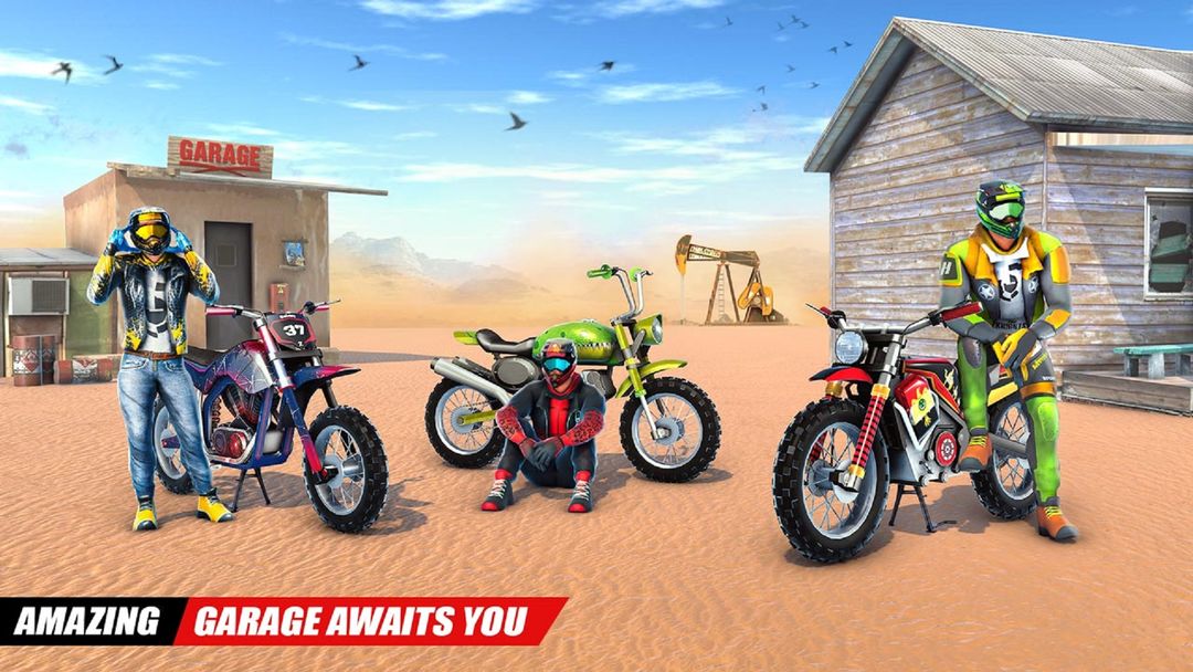 Screenshot of Bike Stunt : Motorcycle Game