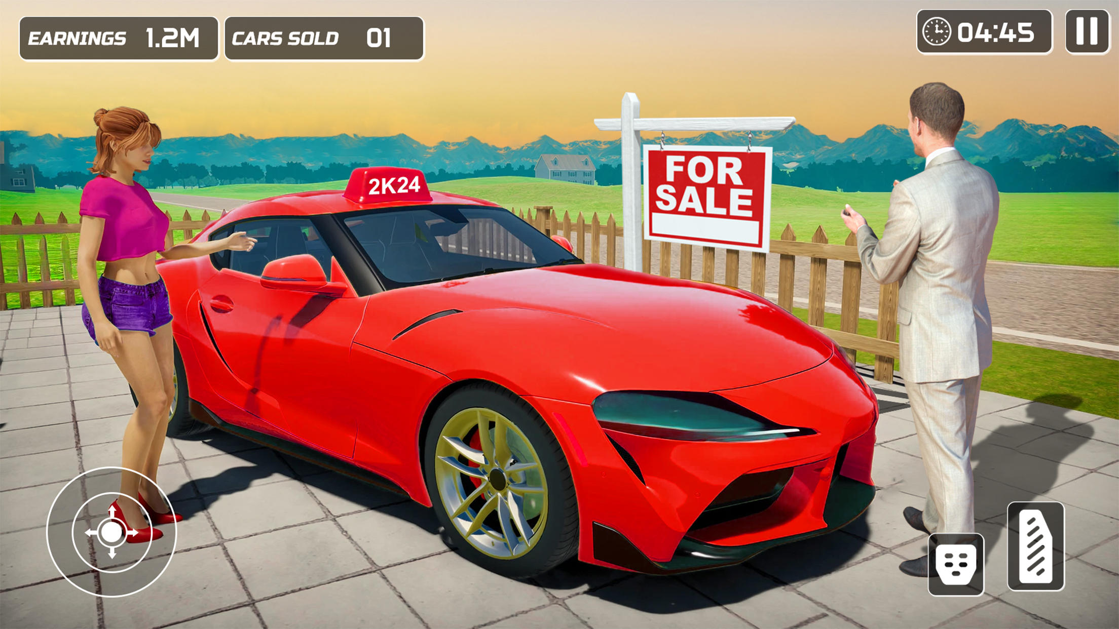 Cuplikan Layar Game Car Dealership: Car Saler Game