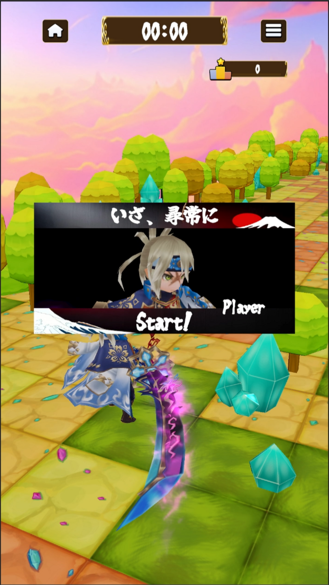 SAMURAI ELEMENTS-JAPAN Action Game Screenshot