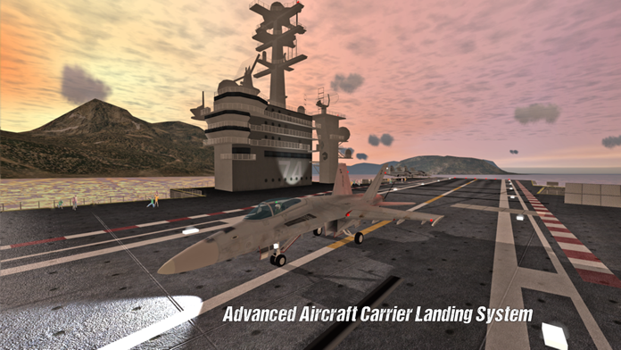 Captura de Tela do Jogo Carrier Landings Pro