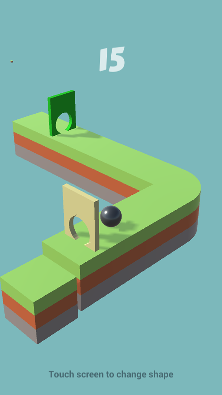 Captura de Tela do Jogo 立方穿越