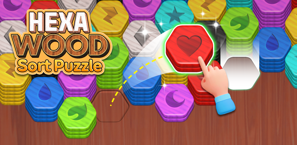 Wood Hexa Match꞉ Stacking Game Game Screenshot