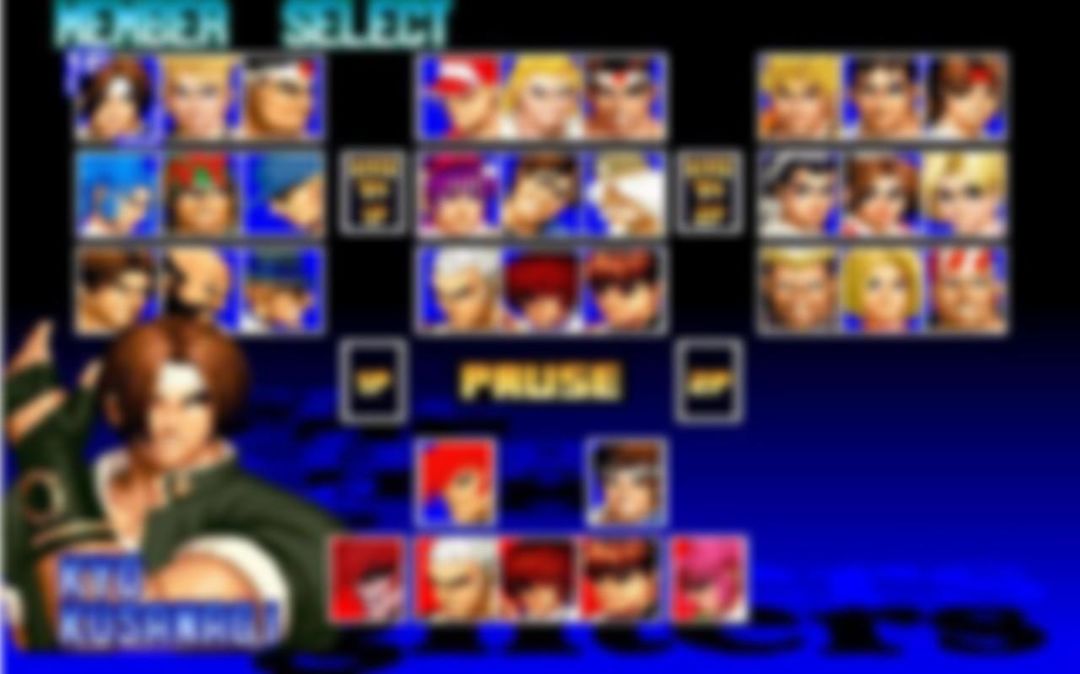 Arcade KOF97 게임 스크린 샷