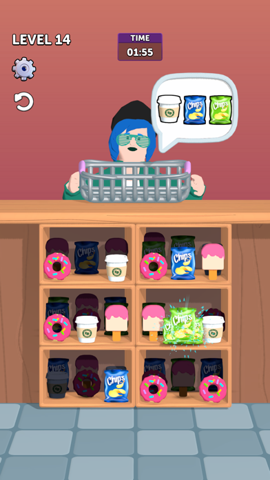 Grocery Grab! Game Screenshot