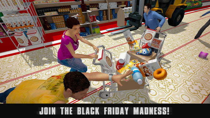 Black Friday 2016 Shopping Run Full screenshot game